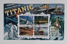 Michel N° BL 176         Centenaire Du Naufrage Du Titanic - Used Stamps