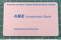 AUSTRALIA CREDIT CARD ANZ INVESTMENT BANK - Credit Cards (Exp. Date Min. 10 Years)