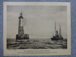 BRETAGNE, Ravitaillement Du Phare D'Armen,  Vers 1930 ; G 02 - Unclassified