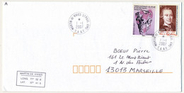 TAAF - Env. 0,49 Aleno De Saint Alouarn + 0,15 Corindon - St Martin De Vivies St Paul Ams 1/1/2007 - Storia Postale