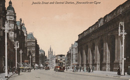 NEWCASTLE ON TYNE - NEVILLE STREET AND CENTRAL STATION - Newcastle-upon-Tyne