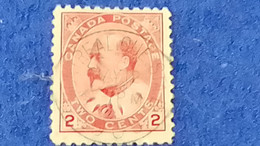 KANADA-1903-1908-  KING EDWARD VII..2C.   DAMGALI - Usati