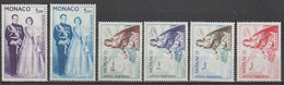 1960 - MONACO - POSTE AERIENNE YVERT N°73/78 * MLH - COTE = 130 EUR - - Airmail