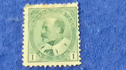 KANADA-1903-1908-  KING EDWARD VII..1C.   DAMGALI - Used Stamps