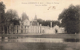 28 - EPERNON - S06899 - Château De Sauvage - Vue Prise Du Parc - L1 - Epernon