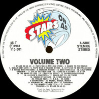 Stars On 45- Volume Two - 45 T - Maxi-Single