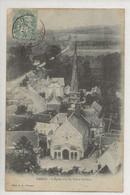 Dangu (27) : Vue Aérienne Générale Du Quartier De église En 1906 PF. - Dangu