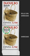FERIA DIJOUS BO - AÑO 2002 - Nº EDIFIL 3935it - VARIEDAD - Plaatfouten & Curiosa