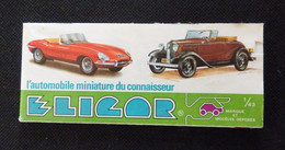 PETIT CATALOGUE  DEPLIANT ELIGOR (L'AUTOMOBILE MINIATURE DU CONNAISSEUR)  1976 - Sammlungen