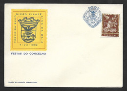 Portugal Cachet Commémoratif  Expo Philatelique Maia 1962 Event Postmark Maia Philatelic Expo - Postal Logo & Postmarks