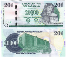 Paraguay 20000 Guaranies 2017 UNC - Paraguay