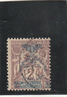 ///  FRANCE  ///    Nouvelle Calédonie N°  69 Surcharge Déplacée à Droite (1853 - 190 ...3 ) - Used Stamps