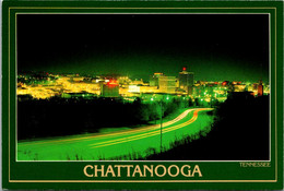 Tennessee Chattanooga Skyline At Night - Chattanooga