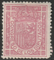 Spain 1896 Sc O10 Espana Ed 230 Official MH* - Officials