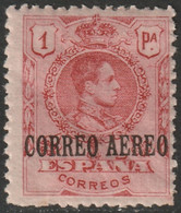 Spain 1920 Sc C5 Espana Ed 296 Air Post MH* Crease - Ongebruikt