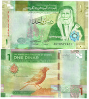 Jordan 1 Dinar 2022 UNC - Jordan