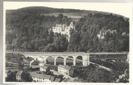 JM06.01 / CPA / REMOUCHAMPS  /  LE CHATEAU DE MONTJARDIN ET LES ARCADES - Aywaille