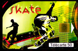 SCHEDA PHONECARD FRANCE 1026 01/00 STREET CULTURE N. 2 - SKATE - 2000