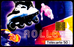 SCHEDA PHONECARD FRANCE 1025 01/00 STREET CULTURE N. 1 ROLLER (GEM2 WHITE) - 2000