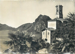 Postcard Switzerland S. Salvatore Vista Da Castagnola 1959 - Agno