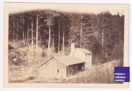 Petite Basse Scie - Rare Petite Photo 1924 8x5,5cm Massif Des Vosges Angomont Env. Cirey Val Et Chatillon A86-27 - Lugares