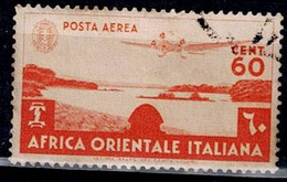 ITALY EASTERM AFRICA 1938 AIR POST COUNTRY MOTIVES MI No 23 USED VF!! - Ostafrika