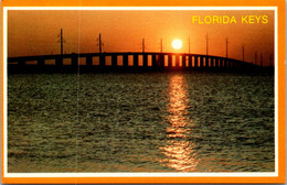 Florida Keys Sunset Over Channel Five - Key West & The Keys