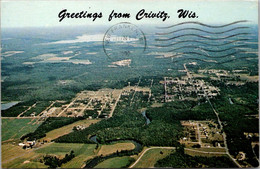 Greetings From Crivitz Wisconsin 1990 - Souvenir De...