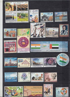 India 2022 Complete Year Collection Of 39v Commemorative Stamp Set / Year Pack MNH - Komplette Jahrgänge