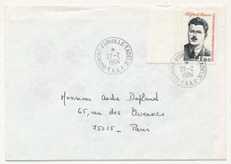TAAF - Env. 1,80 Alfred Faure - Dumont D'Urville T. Adélie - 27/2/1984 - Brieven En Documenten