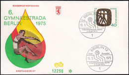 BERLIN 1975 Mi-Nr. 493 FDC - 1971-1980