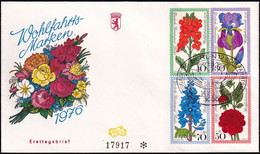 BERLIN 1976 Mi-Nr. 524/27 FDC - 1971-1980