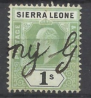UK Sierra  Leone  N°  5   Oblitéré      B /TB      Voir Scans   Soldé ! ! ! - Sierra Leone (...-1960)