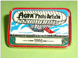 Pin's / Montgolfières : Agfa , Photo Article  TB1 10 - Luchtballons