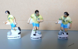 Lot 3 Fèves Footballeurs 1998 ~~ Ailier Droit, Arriere Gauche, Libero - Sport