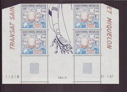 Saint-Pierre-et-Miquelon, 1987, BF N° 477 A ** X 2 ( Cote 17€ ) - Blokken & Velletjes