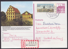 P138, "Ichenhausen", R-Karte Mit Pass. Zusatzfr., Pass. Stempel - Postkarten - Gebraucht