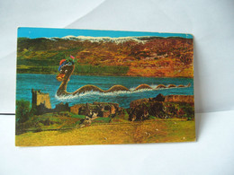 LOCH NESS MONSTER AT CASTLE URQUHART  ROYAUME UNI ECOSSE SCOLAND  CP FORMAT CPA 1978 - Inverness-shire