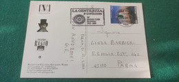 2000 La Gentilezza è Contagiosa 21/12/2000 Parma - 1991-00: Storia Postale