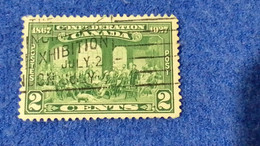 KANADA-1927-  CONFERADATION--..2C.  DAMGALI - Used Stamps