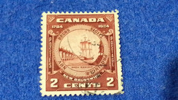 KANADA-1934- -150. YILI NEW BRUNSWİCK..2C.  DAMGALI - Used Stamps