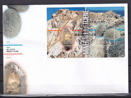 CROATIA 2018,MINERALS AND ROCKS,BLOCK,FDC - Minéraux