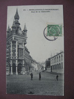 CPA MORLANWELZ MARIEMONT Rue De La Chaussée RARE PLAN ? ANIMEE 1900 - Morlanwelz