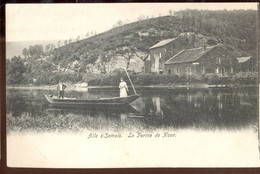 Cpa Alle Sur Semois   Barque - Vresse-sur-Semois