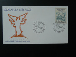 Lettre Cover Journée De La Paix Peace World Day Vatican 1974 - Covers & Documents