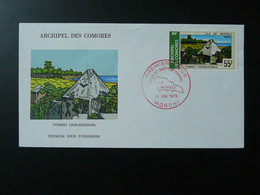 FDC Tombes Chiraziennes Comores 1975 - Brieven En Documenten