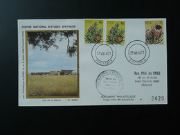 Lettre Cover Espace Space CNES Station De Pretoria Afrique Du Sud South Africa 1981 - Afrika