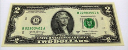 USA , 2 DOLLARS , 2017 A , SAN FRANCISCO , UNC - Biljetten Van De  Federal Reserve (1928-...)