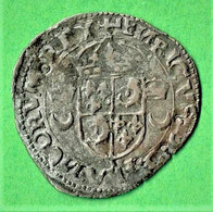 FRANCE / HENRI II / DOUZAIN AUX CROISSANTS DU DAUPHINE / 1557 / 2.32 G - 1547-1559 Enrique II