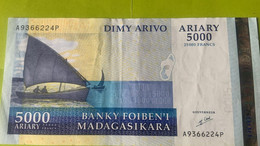 Billet Madagaskar 5000 Ariary - Madagascar